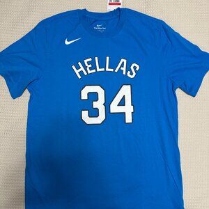 Giannis Antetokounmpo Greece Men's Nike Basketball T-Shirt - Large